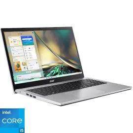 ايسر اي 3، كور اي 5-1235 يو، 8 جيجا، 512 جيجا اس اس دي، 15.6 بوصة، ويندوز 11، فضي