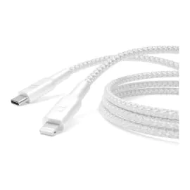 باورولوجي كابل يو اس بي سي مضفر الى لايتنينغ ، ابيض