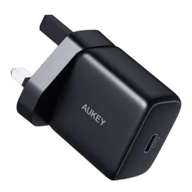 اوكي، شاحن حائط ، 30 واط، سريع الشحن بتقنية بي دي، اسود