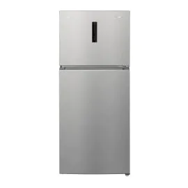 ثلاجة باناسونيك، بابين، سعة 14.4 قدم، فضي - NR-BC535VSSA