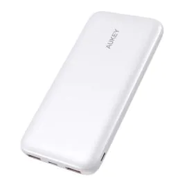 أوكي بطاريه متنقله, 20 واط, PD 10،000 مللي أمبير ومنفذ USB-C ,أبيض