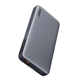 اوكي، بطارية متنقلة، 10.000 مللي أمبير، نوع سي و يو اس بي ايه، 30 واط، رمادي