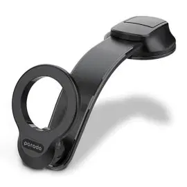 بورودو، ذراع حامل مرن مغناطيسي للسيارة، أسود