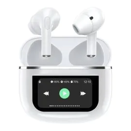 بورودو، سماعات أذن ساوندتيك وندر Semi In-Ear ANC، ابيض