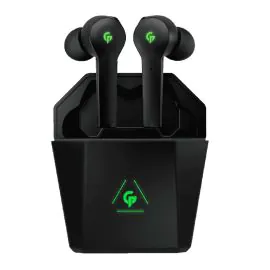 بورودو، سماعات أذن لاسلكية للألعاب، 300 مللي أمبير في الساعة، أسود