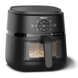 قلاية هوائية فيليبس 2000 سيريز ديجيتال، 6.2 لتر، 1700 واط، اسود - NA230/00