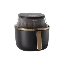 قلاية هوائية من سلسلة فيليبس 3000 (رقمية)، سعة 6.2 لتر، قدرة 1700 واط، أسود - NA332/00