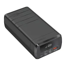 بروميت باور بانك بسعة 38000 مللي أمبير مع توصيل طاقة بقوة 130 واط، أسود