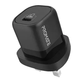 بروميت شاحن حائط USB-C بقوة 25 واط، أسود