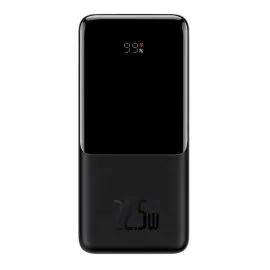 بيسوس , بطارية متنقلة اليفا ديجتال , شحن سريع , أسود