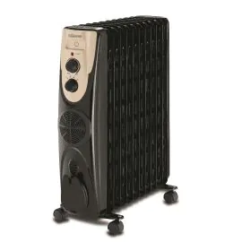 دفايه بلاك & ديكر زيت 2500 واط 11 ريشة اسود OR011FD-B5