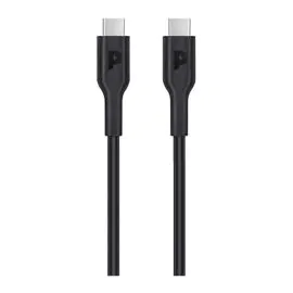 باورولوجي كيبل تايب سي الي تايب سي 100 واط - أسود