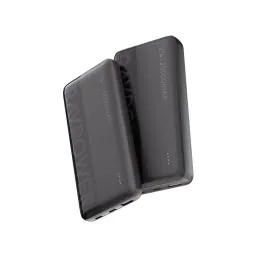 راف باور كومبو باور بانك، باور بانك 10000 مللي أمبير، 2 مخرج شحن - PB1228، وباور بانك 20000 مللي أمبير، 3 مخارج شحن - PB1229 - أسود