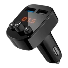 شاحن سيارة ريتشي, USB ,أسود