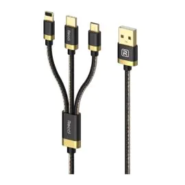 ريتشي , كيبل 3 في 1 , أسود