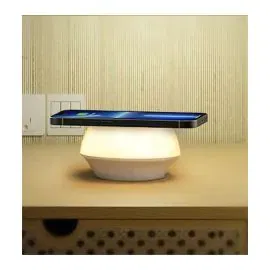 شاحن ريتشي,اللاسلكي بضوء ليلي,أبيض