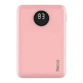 ريتشي , بطارية متنقله , 5000 مللي , وردي