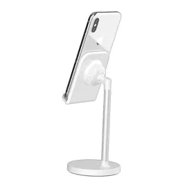  ريتشي حامل مكتب بزاوية متعددة ,أبيض