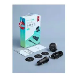 راف باور طقم شاحن سياره مع سلك ايفون