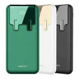 رتشي بطارية متنقلة 10000 مللي أسود, RPB-N05