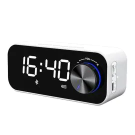 مكبر صوت ريتشي ,LED,أبيض