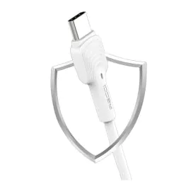 سلك شاحن ريتشي,بلاستيك,أبيض