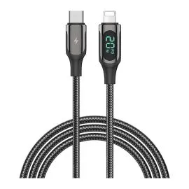 ريتشي كابل لايتنينج اسود -RTC-P10CL