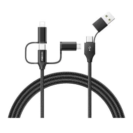 كابل Recci 6 In1 أسود