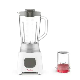 خلاط مولينكس مطحنة بلاستيك ابيض 450 واط 1.5 لتر LM2B2127