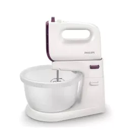 مضرب بيض فيليبس 400 واط ابيض / ارجواني HR3745/11