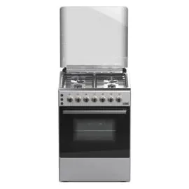 فرن اكسبير غاز 59.8*60.5 سم 4 عيون تركي  استيل XP610GGEN