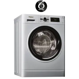 غسالة 10kgونشافة 7kg ويرلبول فتحة امامية فضي FWDD1071681SBS