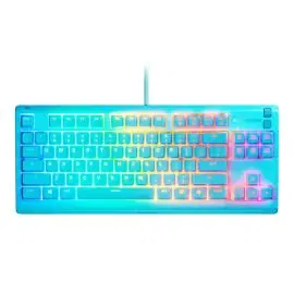 لوحة مفاتيح ستيل سيريز ابيكس TKL 3 للألعاب، سلكية USB، أكوا – SS-64933