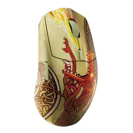 ماوس الألعاب ستيل سيريس لاسلكية CS2 دراجون، 18,000 DPI، بإضاءة RGB، لور – SS-62614