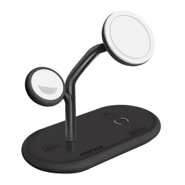 بروميت , شاحن لاسلكي بقدرة 65 واط مع Apple MagSafe بقدرة 15 واط ,أسود