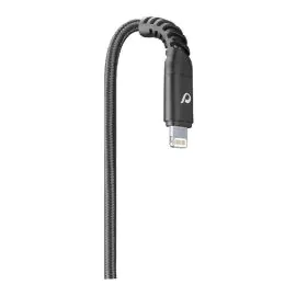 كيبل شاحن من سيلورلاين اسود للأيفون