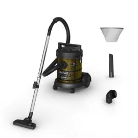 مكنسة برميل تيفال 2400 واط 23 لتر اسود وذهبي TW4035M0