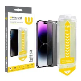 رابسول, واقي زجاجي ثلاثي الأبعاد لهاتف  iPhone 15 Pro Max , شفاف