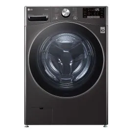 غسالة LG اتوماتيك امامية21ك Black steel تنشيف12 ك WS2112BST