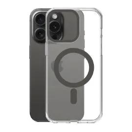 زوندا، غطاء شفاف مغناطيسي ايفون 15 برو، اسود