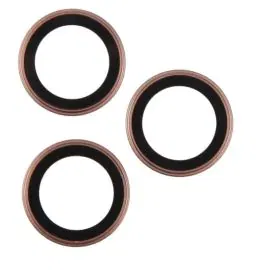 زوندا، واقي عدسة كاميرا ايفون 16 برو/ 16 برو ماكس، وردي ذهبي  