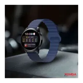 زوندا، سوار معصم مغناطيسي للساعة الذكية مزدوج الوجة (45/44/42)، ازرق