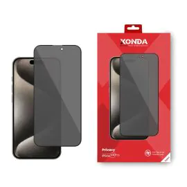 زوندا، واقي شاشة ايفون 15 برو، تدعم الخصوصية