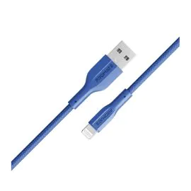 بروميت كابل USB-A إلى Lightning بطول 1 متر، كحلي