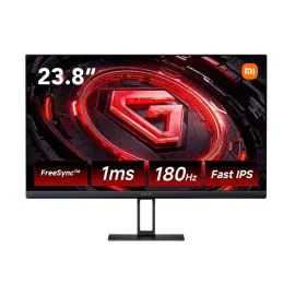 شاشة ألعاب شاومي FHD لوحة Fast IPS, مقاس 24.8 بوصة, معدل تحديث 180 هرتز, 1 ملي ثانية, أسود - ELA5627UK