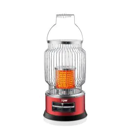 دفاية اكسبير كهربائية دائرية احمر*فضي 2000 واط XP-2020S-23