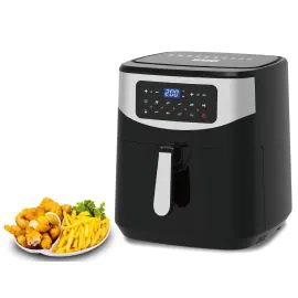 قلاية هوائية ديجيتال اكسبير، سعة 7 لتر، 1800 واط، أسود – XPAF-900S