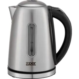 غلاية إكسبر تعمل باللمس من الفولاذ المقاوم للصدأ، سعة 1.7 لتر، قدرة 2200 واط ،ستيل - XPK-WS888