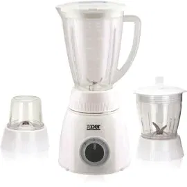 خلاط اكسبير 400 واط 1.6لتر مع قطاعة ومطحنة أبيض XPTB-200PW