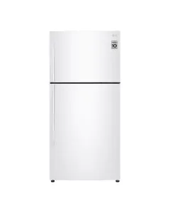 ثلاجة LG بابين 15.4 قدم ابيض LT17CBBWIN